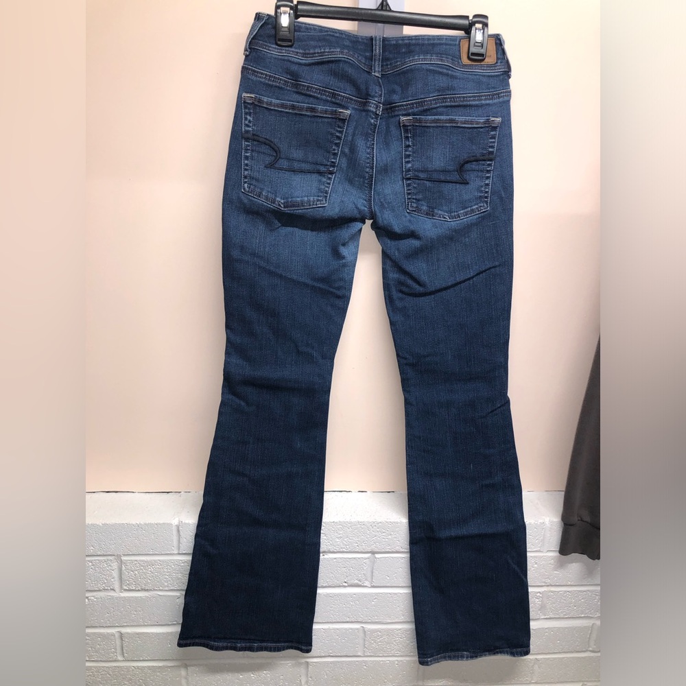 American Eagle Outfitters Blue Flare & Wide Leg Jeans - Picture 2 of 5